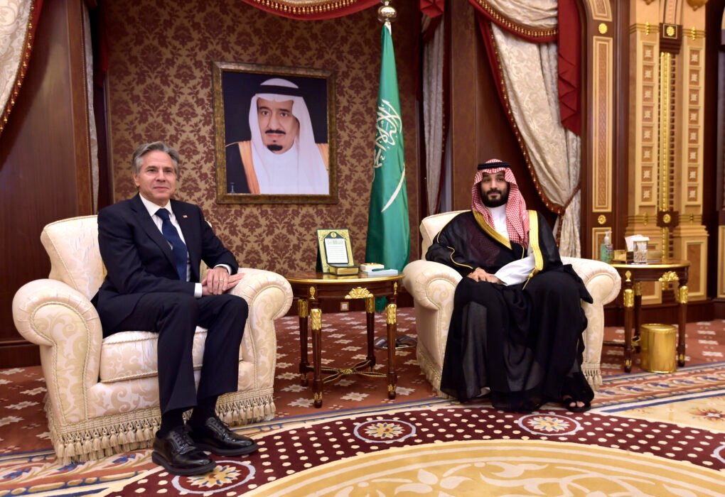 Antony Blinken in Saudi Arabia